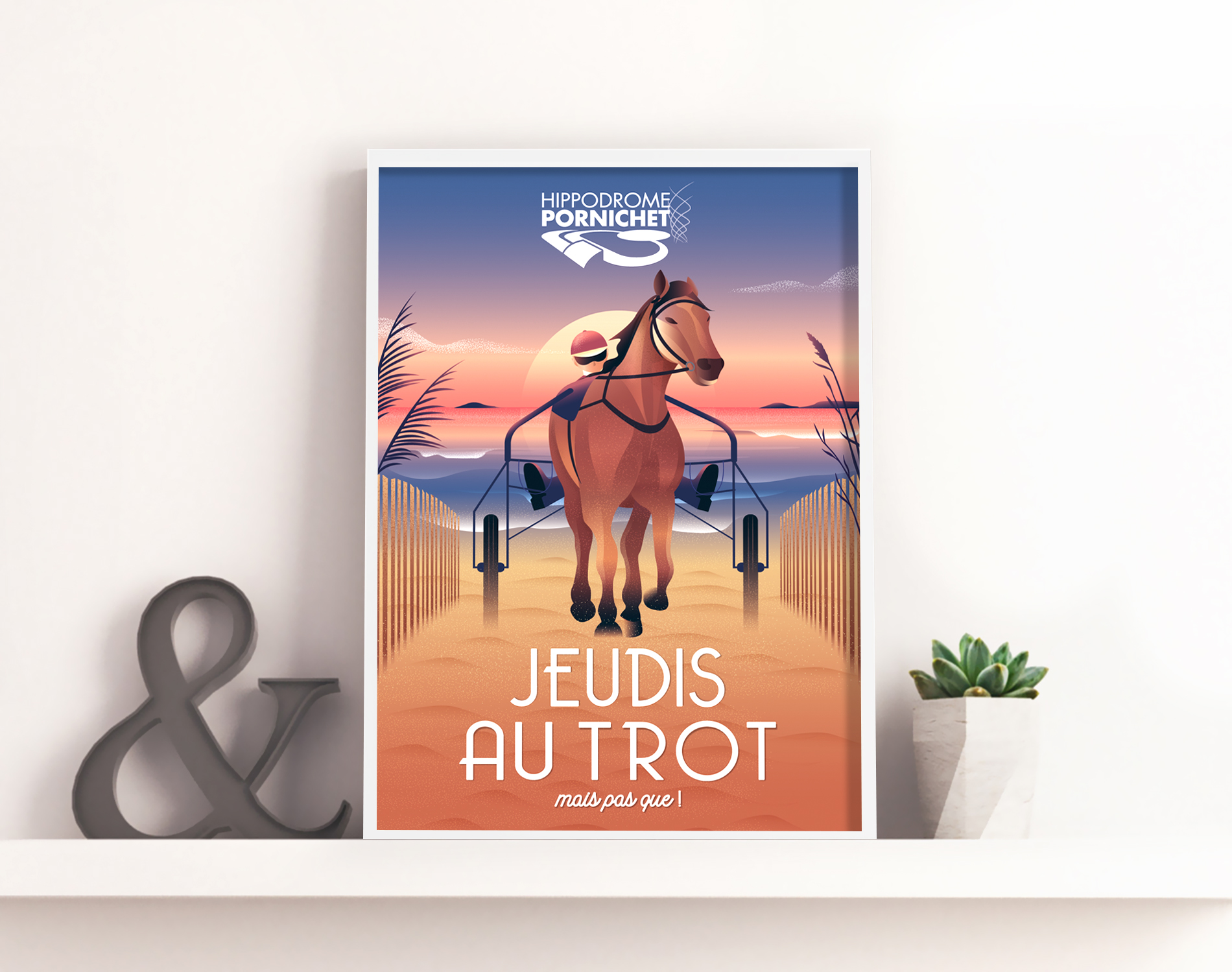 Hippodrome de Pornichet Campagne d'affichage 